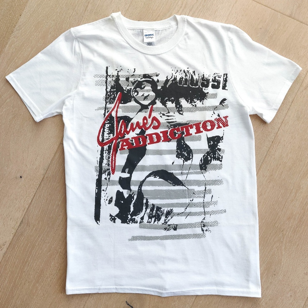 RARE Jane's Addiction Retro Style Tshirt M